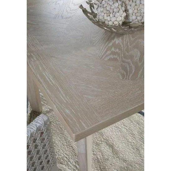 Panama Wood Extendable Dining Table Set for 6-Dining Table Sets-Panama Jack-LOOMLAN