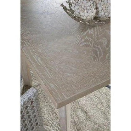 Panama Wood Extendable Dining Table Set for 6-Dining Table Sets-Panama Jack-LOOMLAN