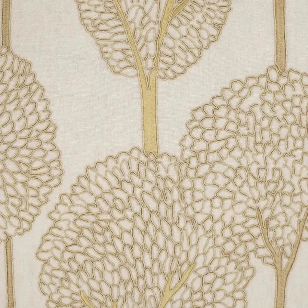 Pando Parchment Floral Tan Large Throw Pillow Insert - LOOMLAN - D.V. Kap - Throw Pillows