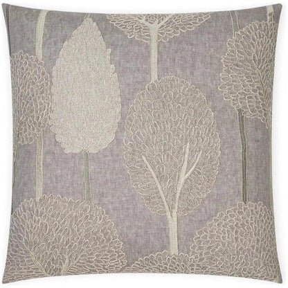 Pando Stone Floral Grey Large Throw Pillow Insert - LOOMLAN - D.V. Kap - Throw Pillows