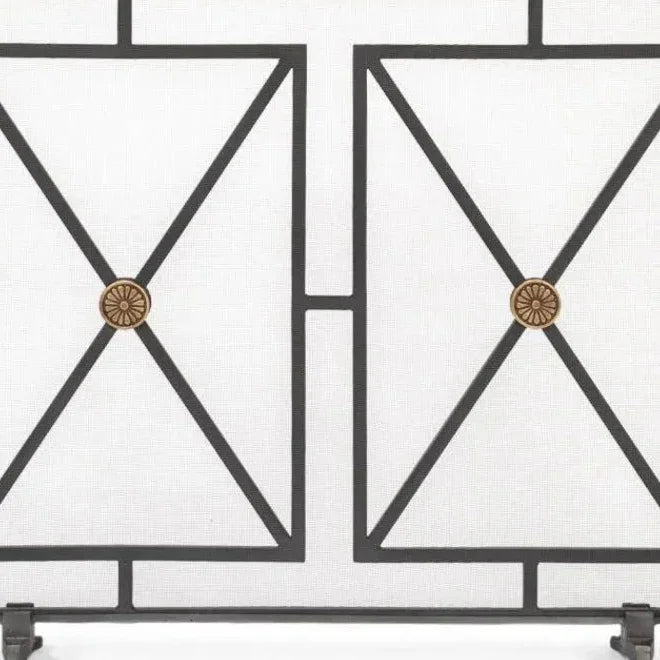 Paneled Firescreen - LOOMLAN - Sarreid - 