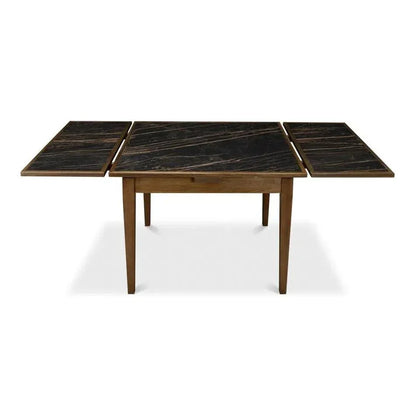 Paolino Square Extendable Dining Table-Dining Tables-Sarreid-LOOMLAN
