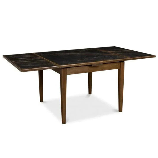 Paolino Square Extendable Dining Table-Dining Tables-Sarreid-LOOMLAN