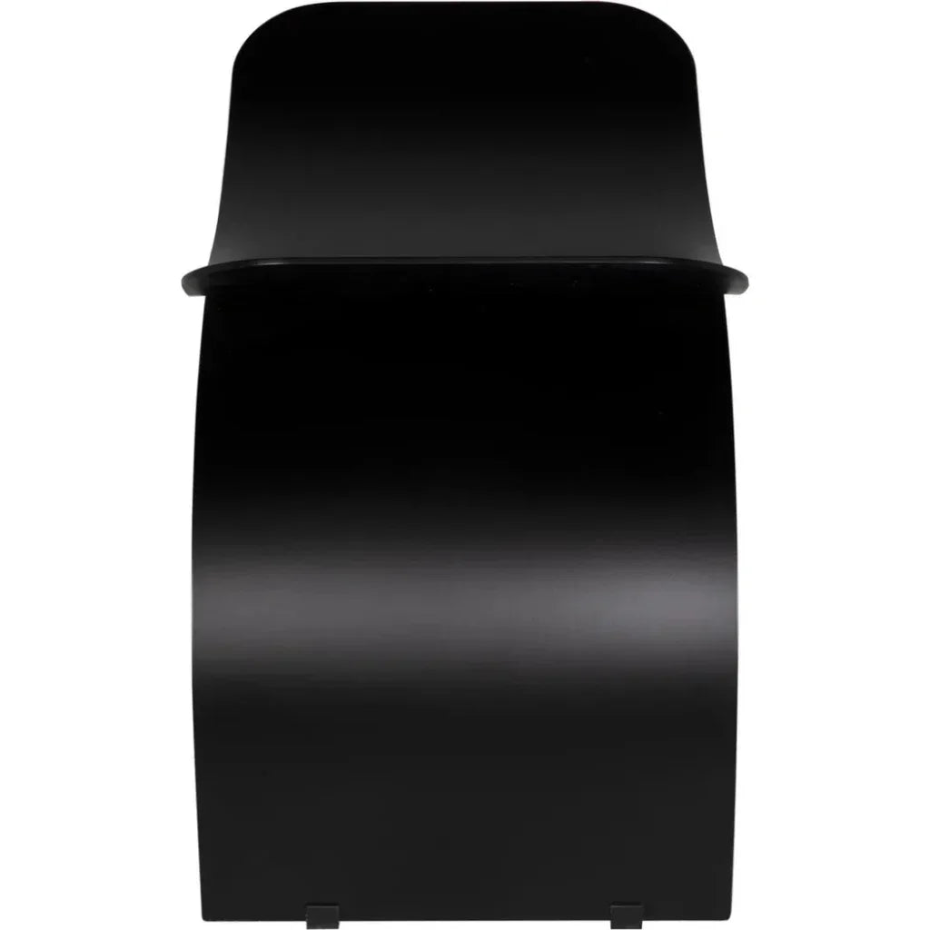 Papillon Stool, Black Steel - LOOMLAN - Noir - Poufs and Stools