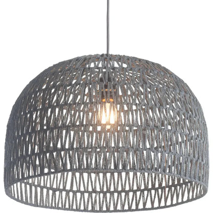 Paradise Ceiling Lamp Gray - LOOMLAN - Zuo Modern - Pendants