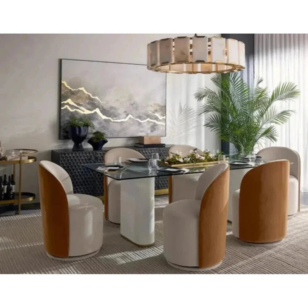 Paradise Found Luxe Wall Art Gold Leaf Accents - LOOMLAN - SUNPAN - Canvas Art