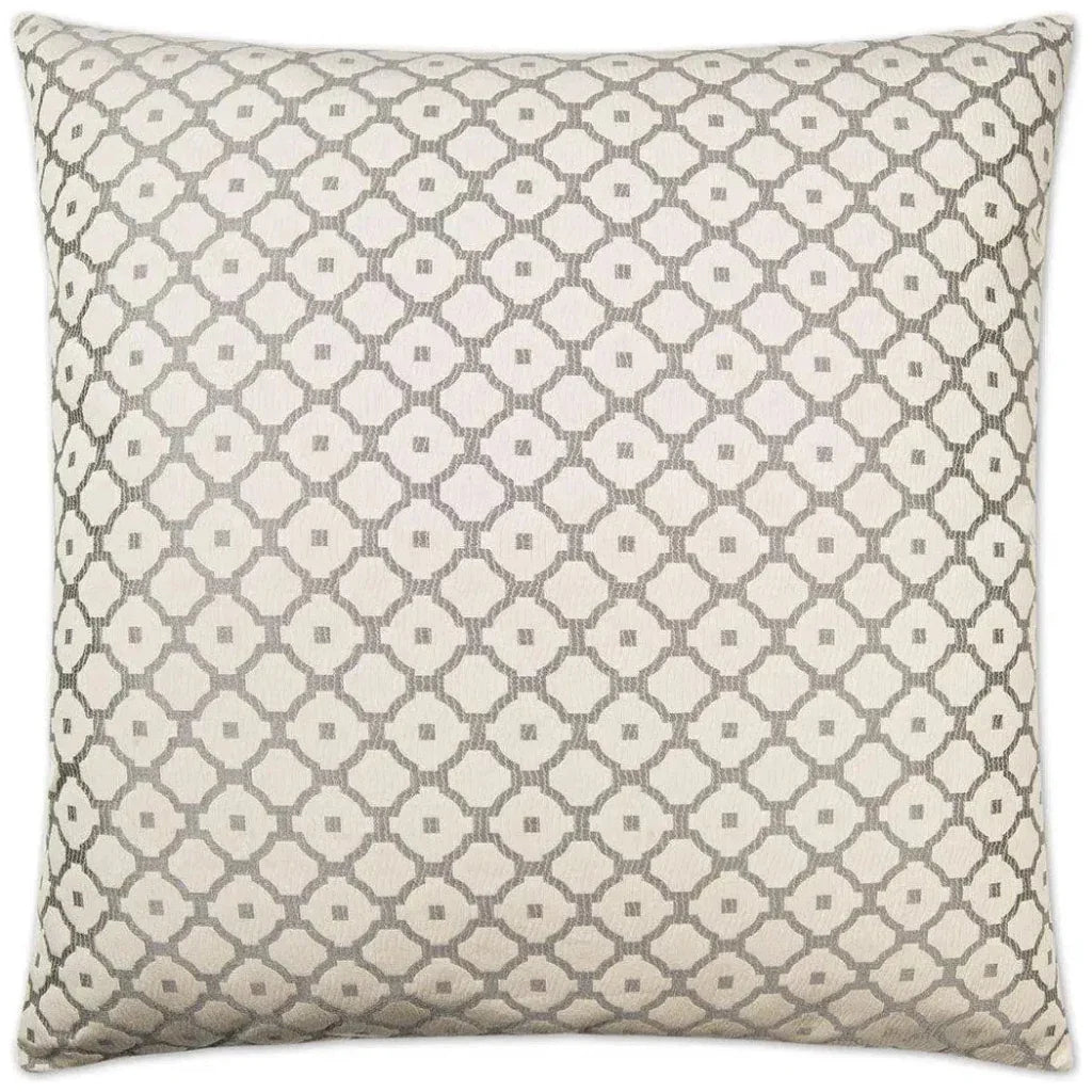 Paragon White Throw Pillow With Insert - LOOMLAN - D.V. Kap - Throw Pillows