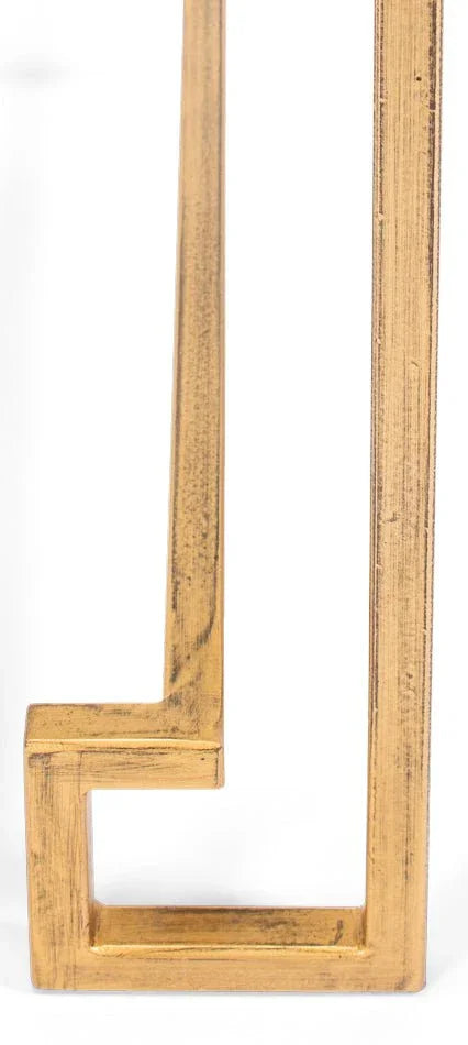 Parallel Lines Glass Top Coffee Table - LOOMLAN - Sarreid - Coffee Tables