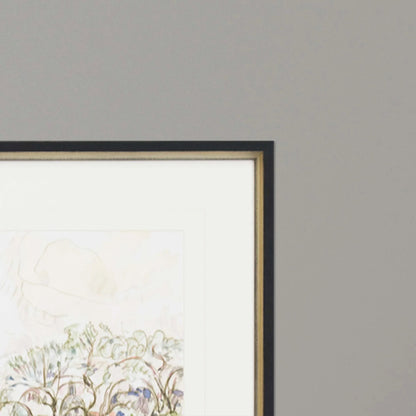 Paris Le Place Dauphine Framed Wall Art