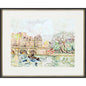 Paris Le Place Dauphine Framed Wall Art
