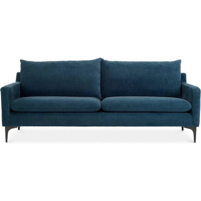 Paris Performance Fabric Blue Sofa - LOOMLAN - Moe's Home - Sofas & Loveseats