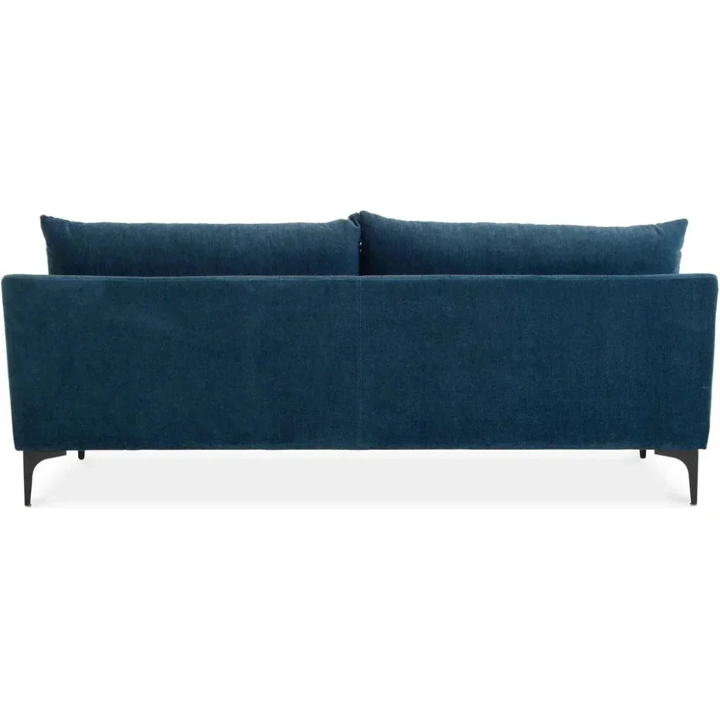 Paris Performance Fabric Blue Sofa - LOOMLAN - Moe's Home - Sofas & Loveseats