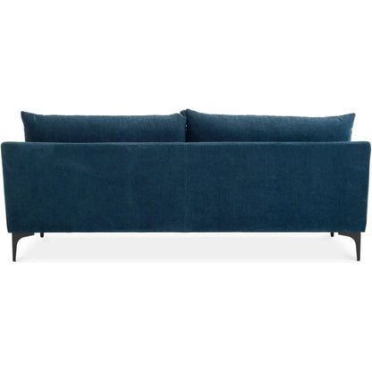 Paris Performance Fabric Blue Sofa - LOOMLAN - Moe's Home - Sofas & Loveseats