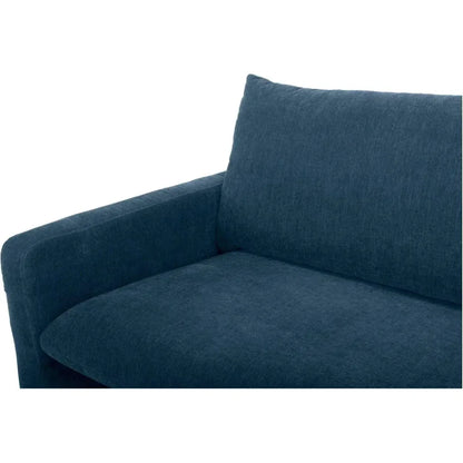 Paris Performance Fabric Blue Sofa - LOOMLAN - Moe's Home - Sofas & Loveseats