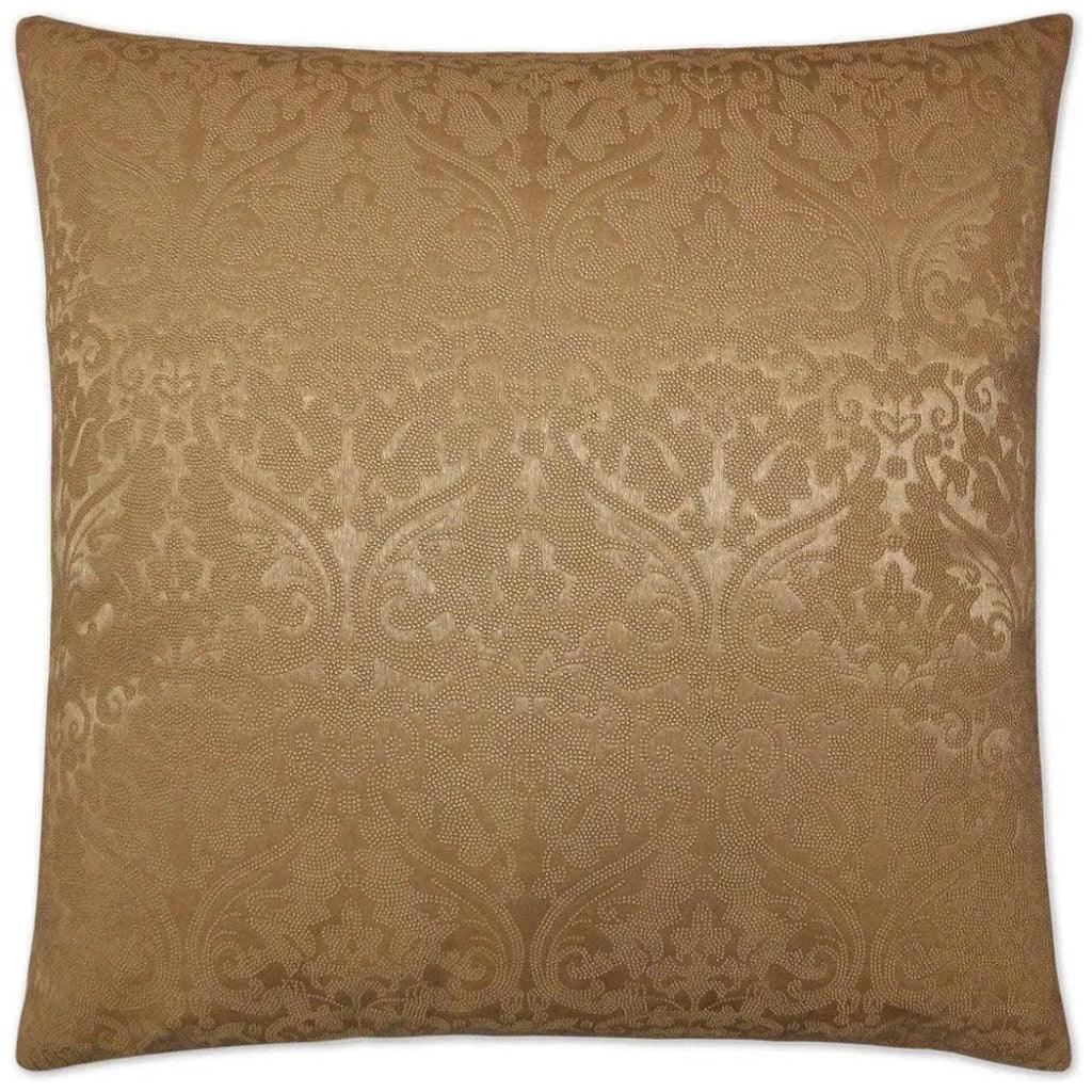 Parisian Brown Throw Pillow With Insert - LOOMLAN - Throw Pillows
