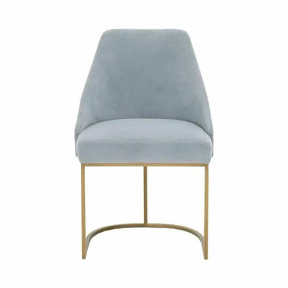 Parissa Performance Fabric Armless Dining Chair 2PC - LOOMLAN - Essentials For Living - Dining Chairs