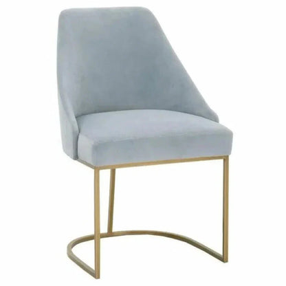 Parissa Performance Fabric Armless Dining Chair 2PC - LOOMLAN - Essentials For Living - Dining Chairs