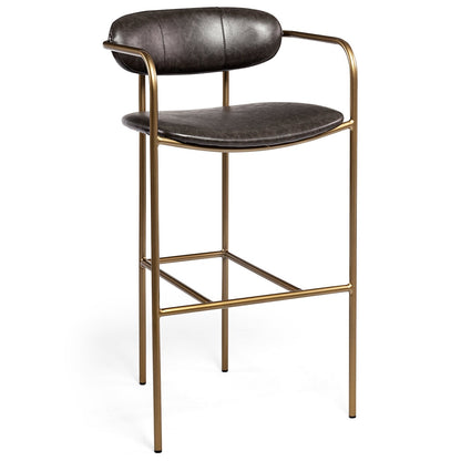 Parker Faux Leather Barstool
