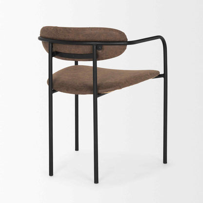 Parker Faux Leather Dining Chair (Set of 2)