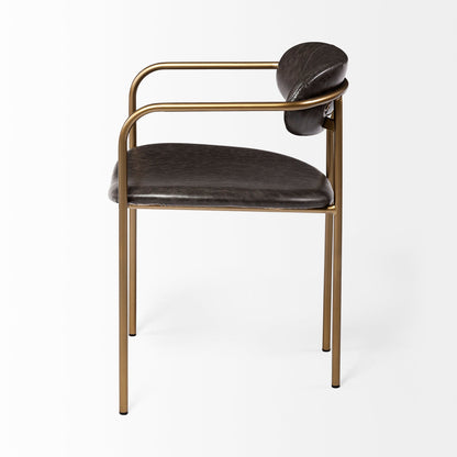 Parker Faux Leather Dining Chair (Set of 2)