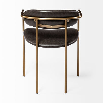 Parker Faux Leather Dining Chair (Set of 2)