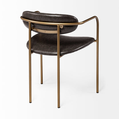 Parker Faux Leather Dining Chair (Set of 2)