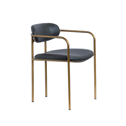 Parker Leather Seat Dining Chair 2PC