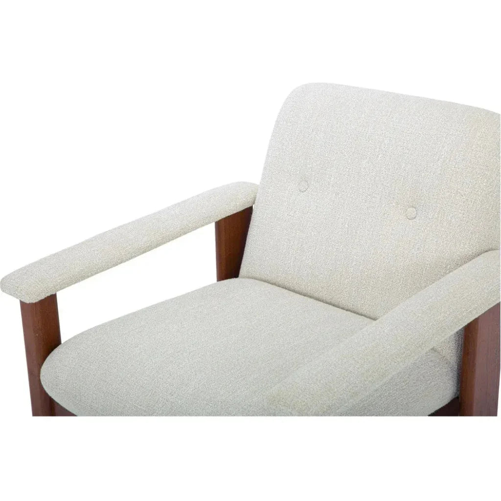 Parker Performance Wood Lounge Armchair-Lounge Chairs-Moe's Home-LOOMLAN