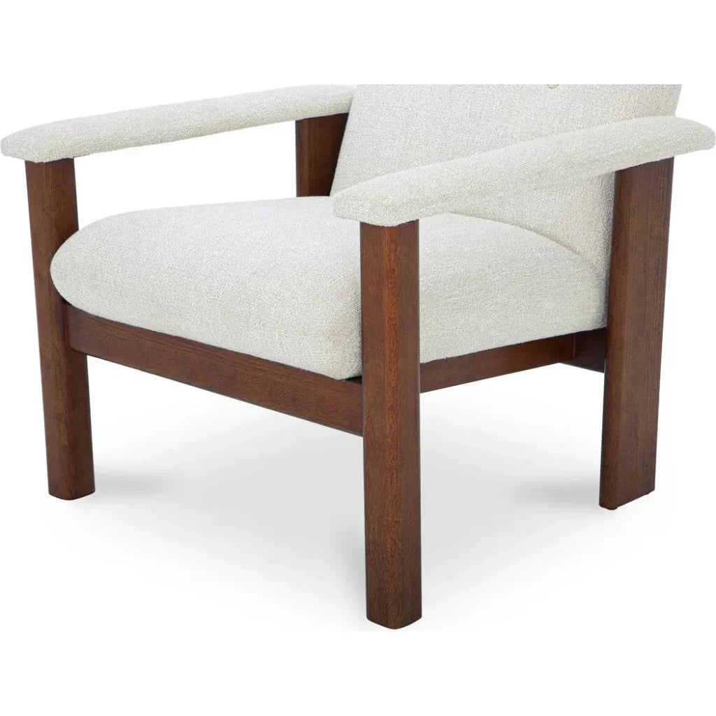 Parker Performance Wood Lounge Armchair-Lounge Chairs-Moe's Home-LOOMLAN