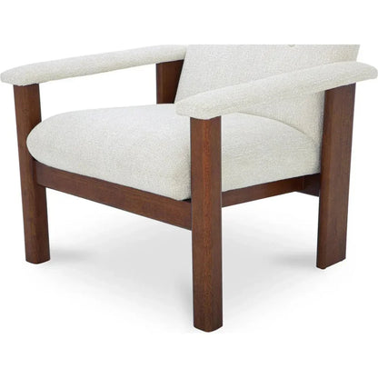 Parker Performance Wood Lounge Armchair-Lounge Chairs-Moe's Home-LOOMLAN