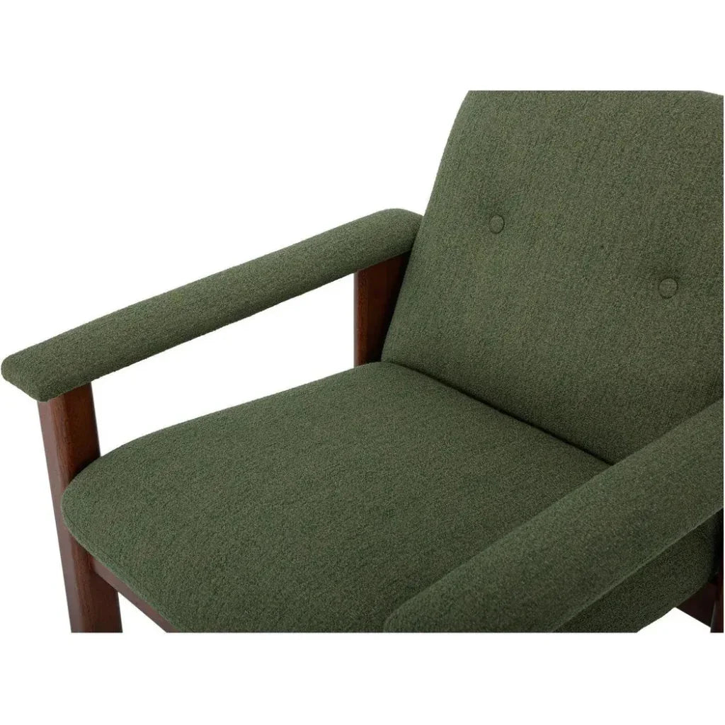 Parker Performance Wood Lounge Armchair-Lounge Chairs-Moe's Home-LOOMLAN