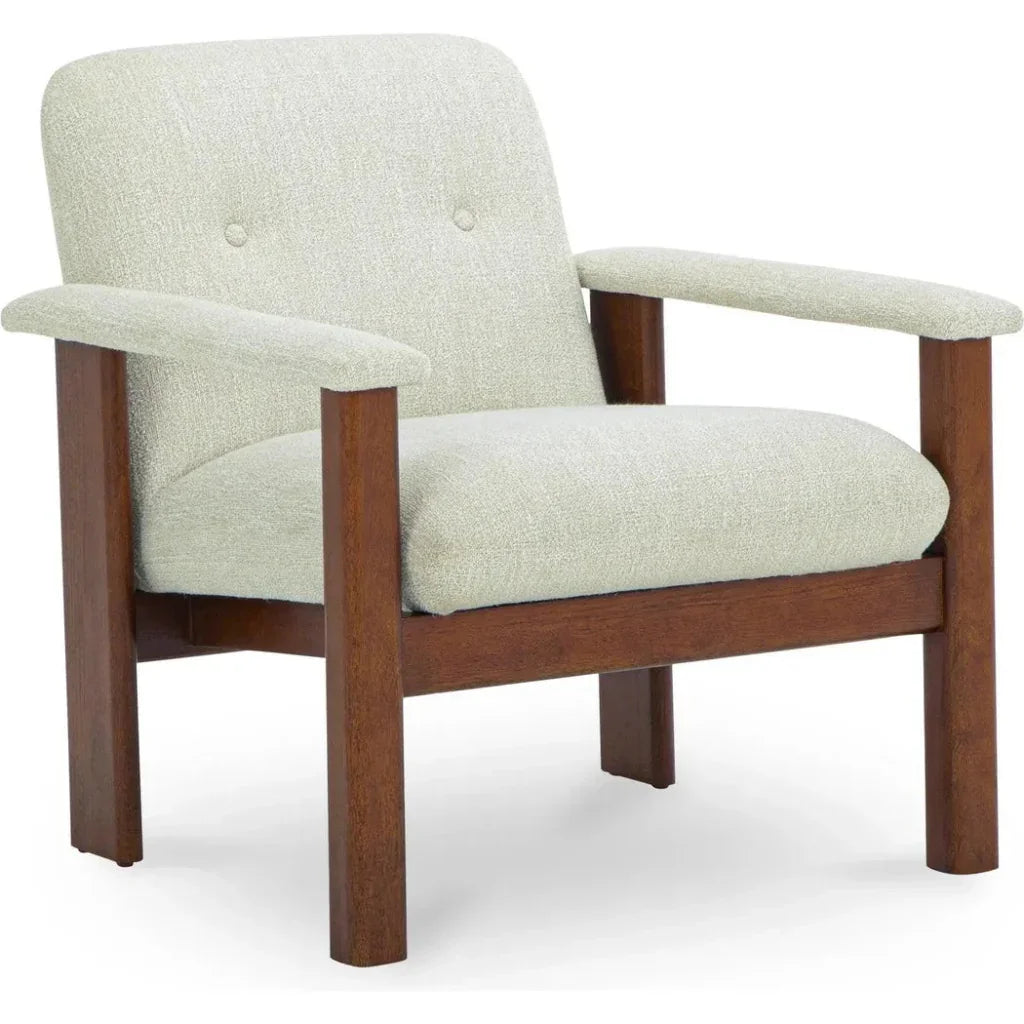 Parker Performance Wood Lounge Armchair-Lounge Chairs-Moe's Home-LOOMLAN