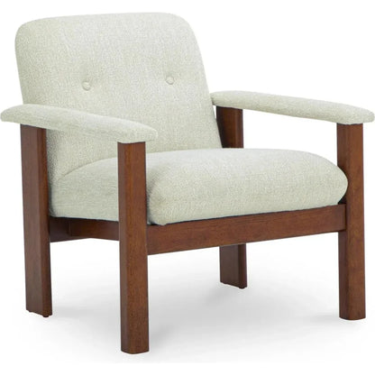 Parker Performance Wood Lounge Armchair-Lounge Chairs-Moe's Home-LOOMLAN