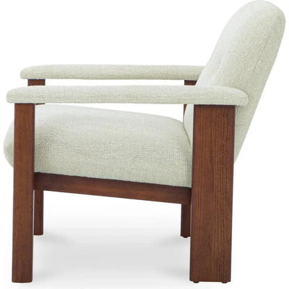 Parker Performance Wood Lounge Armchair-Lounge Chairs-Moe's Home-LOOMLAN