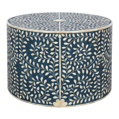 Parkview Stylish Blue Round Coffee Table - LOOMLAN - Coffee Tables