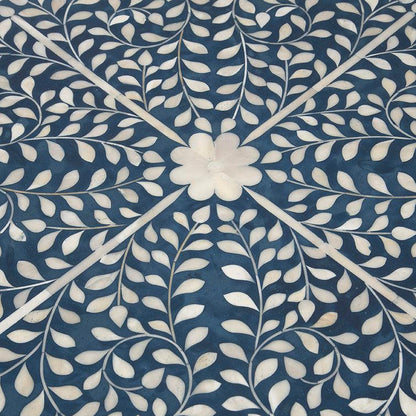 Parkview Stylish Blue Round Coffee Table - LOOMLAN - Coffee Tables