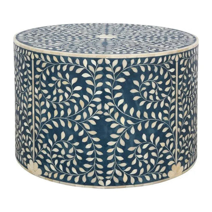 Parkview Stylish Blue Round Coffee Table - LOOMLAN - Coffee Tables