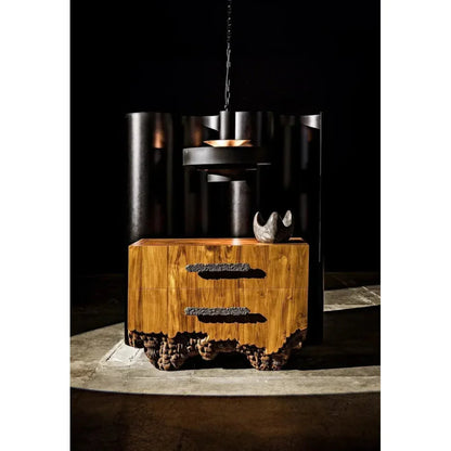 Parlor Black Steel Pendant - LOOMLAN - Noir - Pendants