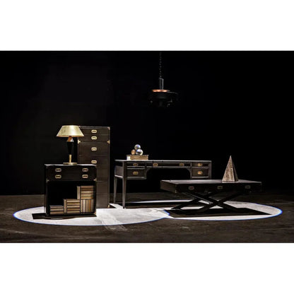 Parlor Black Steel Pendant - LOOMLAN - Noir - Pendants