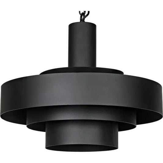 Parlor Black Steel Pendant - LOOMLAN - Noir - Pendants