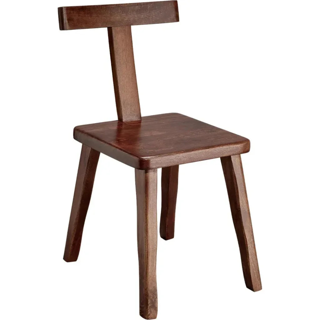 Parlor T Shaped Back Armless Chair - LOOMLAN - Jamie Young - Accent Chairs