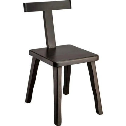 Parlor T Shaped Back Armless Chair - LOOMLAN - Jamie Young - Accent Chairs