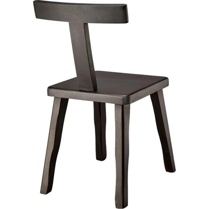 Parlor T Shaped Back Armless Chair - LOOMLAN - Jamie Young - Accent Chairs