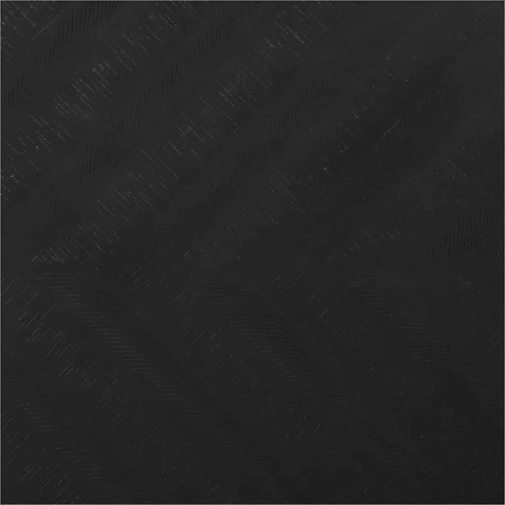 Parq Wood Black Round Dining Table-Dining Tables-Moe's Home-LOOMLAN