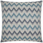 Parquet Blue Chevron Blue Large Throw Pillow Insert - LOOMLAN - D.V. Kap - Throw Pillows