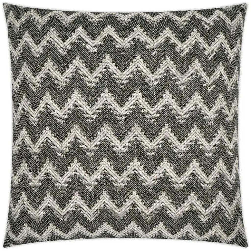 Parquet Chevron Grey Large Throw Pillow Insert - LOOMLAN - D.V. Kap - Throw Pillows