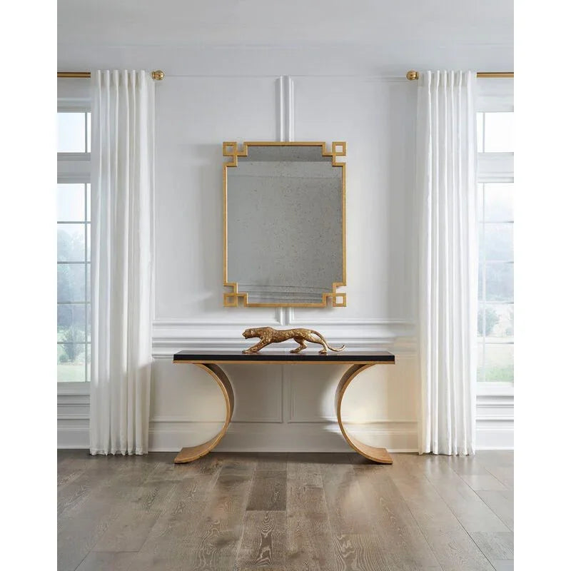 Parquetry Iron Framed Wall Mirror - LOOMLAN - Chelsea House - Wall Mirrors