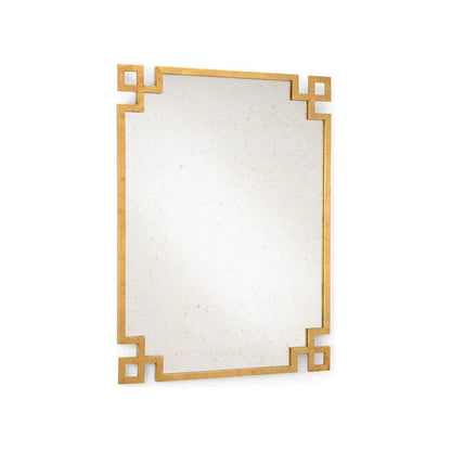 Parquetry Iron Framed Wall Mirror - LOOMLAN - Chelsea House - Wall Mirrors