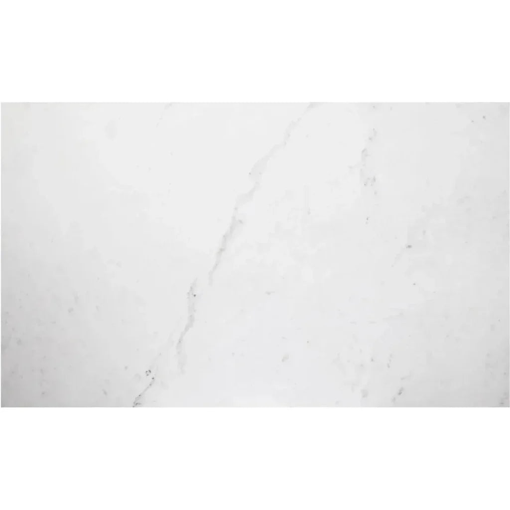 Parson Marble & Iron White Rectangular Dining Table-Dining Tables-Moe's Home-LOOMLAN