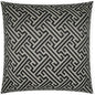 Parthenon Global Black Grey Large Throw Pillow Insert - LOOMLAN - D.V. Kap - Throw Pillows